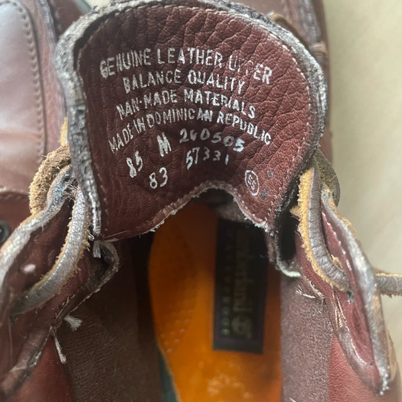 Timberland Vintage 80’s Leather Chukka Hiking Ankle Boots Women’s size 8.5 - Picture 2 of 7